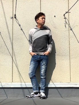 チャムさん（メンズ・168cm）の春コーディネート