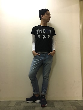 チャムさん（メンズ・168cm）の春コーディネート