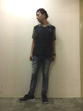 チャムさん（メンズ・168cm）の夏コーディネート