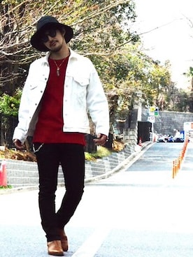 「RRL（ダブル アール エル）のアイテム（その他トップス）」を使った、hajime722さん（メンズ・176cm）の春コーディネート