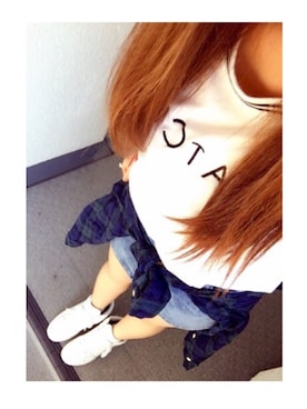 「MASSIVEのアイテム」を使った、haさん（レディース・149cm）の秋コーディネート