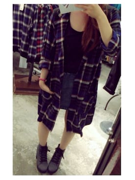 「MASSIVEのアイテム」を使った、haさん（レディース・149cm）の秋コーディネート