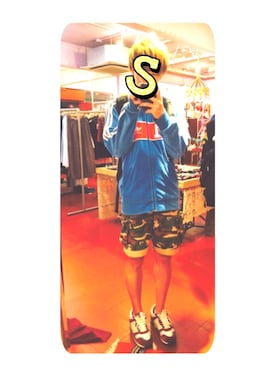 「アイテム（ジャージ）」を使った、S o t a . Sさん（メンズ・174cm・10代）の夏コーディネート