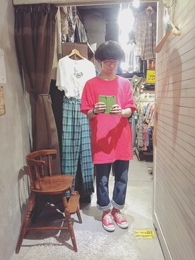 はー。さんのコーディネート