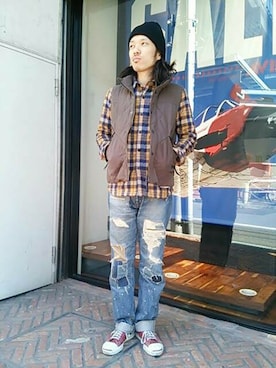 mr.sakuraiさん（メンズ・168cm）の冬コーディネート