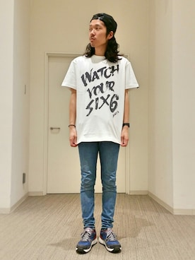 「ロックT」｜mr.sakuraiさん（メンズ・169cm）の春コーディネート