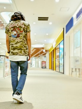 「TYPE BLUE（タイプブルー）のアイテム」を使った、mr.sakuraiさん（メンズ・169cm）の夏コーディネート