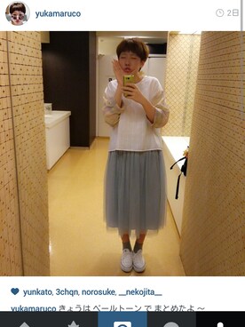 ゆ か ま る こさん（レディース・173cm）の秋コーディネート