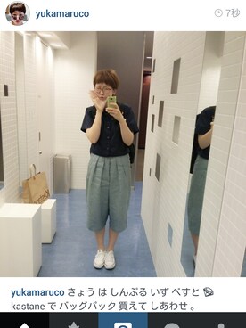 ゆ か ま る こさん（レディース・173cm）の秋コーディネート