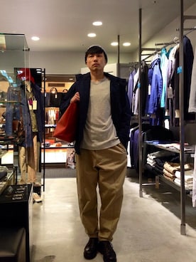 miyaさん（メンズ・169cm）の春コーディネート