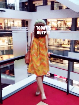 「ベレー帽推奨委員会」｜aiku♡さん（レディース・152cm）の夏コーディネート