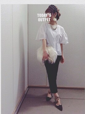 「フレアスリーブ」｜aiku♡さん（レディース・152cm）の秋コーディネート