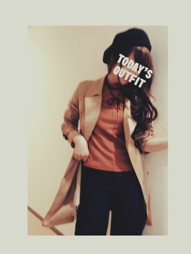 「ハイネックトップス」｜aiku♡さん（レディース・152cm）の秋コーディネート