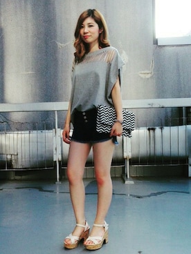 「SPIGA（スピーガ）のアイテム」を使った、SPIGA OFFICIALさん（レディース・167cm）の秋コーディネート