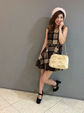 「SPIGA（スピーガ）のアイテム」を使った、SPIGA OFFICIALさん（レディース・167cm）の秋コーディネート