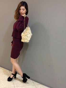 「SPIGA（スピーガ）のアイテム」を使った、SPIGA OFFICIALさん（レディース・167cm）の秋コーディネート