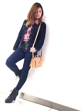 「SPIGA（スピーガ）のアイテム」を使った、SPIGA OFFICIALさん（レディース・162cm）の冬コーディネート