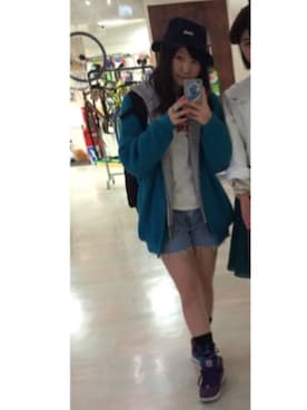 「SANTA CRUZ（サンタクルーズ）のアイテム（ソックス/靴下）」を使った、みかわはなさん（レディース・161cm）の春コーディネート