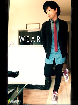 Miiさん（メンズ・175cm）の冬コーディネート