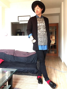 Miiさん（メンズ・175cm）の冬コーディネート