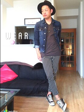 Miiさん（メンズ・175cm）の春コーディネート
