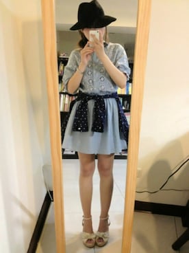 「棉麻」｜Ivybabyさん（レディース・160cm）の夏コーディネート