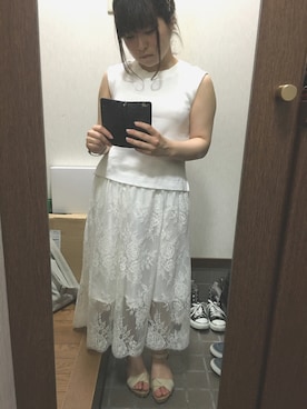 はるちかさん（レディース・147cm）の夏コーディネート