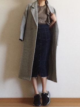 akiさん（レディース・157cm）の冬コーディネート