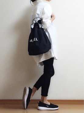 「アイテム（シャツワンピース）」を使った、akiさん（レディース・157cm・20代）の夏コーディネート