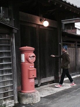 「ロールアップ」｜「アイテム（スーツジャケット）」を使った、Brianさん（メンズ・180cm）の冬コーディネート