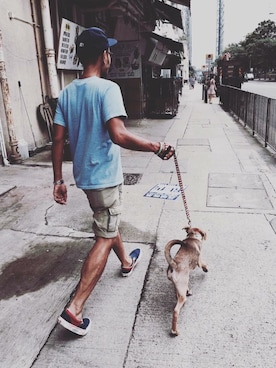 「STARTER BLACK LABEL（スターターブラックレーベル）のアイテム（帽子）」を使った、Brianさん（メンズ・180cm）の秋コーディネート