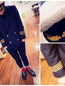 「SEBAGO DOCKSIDES（セバゴデッキシューズ）のアイテム（シューズ）」を使った、タカハシさん（メンズ・173cm）の春コーディネート