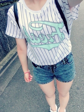 「友達」｜「アイテム（アクセサリー）」を使った、coo_yuriさん（レディース・161cm）の秋コーディネート