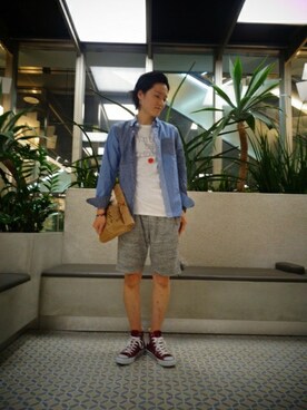 417 by EDIFICE天神店　スタッフさんのコーディネート