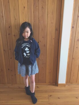 「ＧＷ」｜aocoさん（キッズ・120cm）の春コーディネート