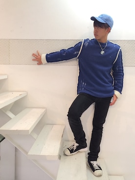 「PHENOMENON（フェノメノン）のアイテム（シューズ）」を使った、RiKUさん（メンズ・171cm）の秋コーディネート