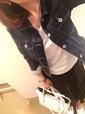 「Daniel Wellington」｜もももさん（レディース・155cm）の春コーディネート