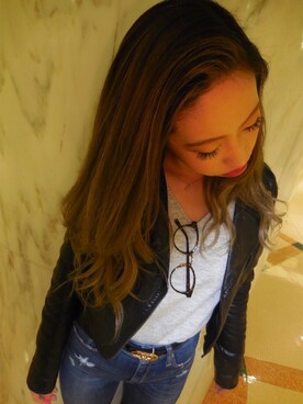 HarukaUnokiさん（レディース・160cm）の春コーディネート