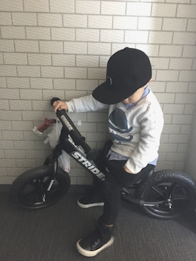 JIN.Mさん（キッズ・80cm）の冬コーディネート