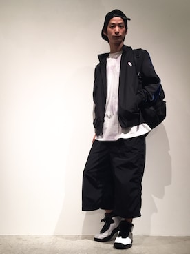 「RICHARDSON（リチャードソン）のアイテム（キャップ）」を使った、KIKAKUさん（メンズ・175cm）の夏コーディネート