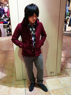 Men's Bigi First新潟店さん（メンズ・165cm）の秋コーディネート