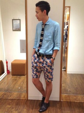 DaWaWaさん（メンズ・175cm）の夏コーディネート