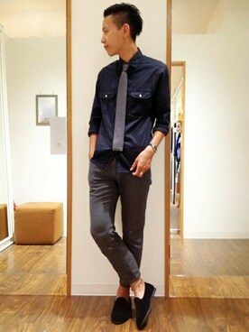 DaWaWaさん（メンズ・175cm）の秋コーディネート