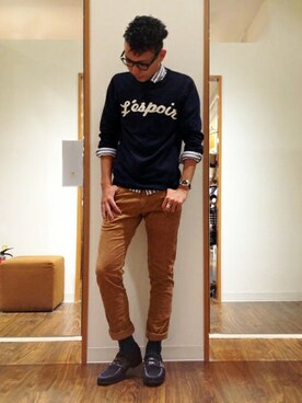 DaWaWaさん（メンズ・175cm）の秋コーディネート