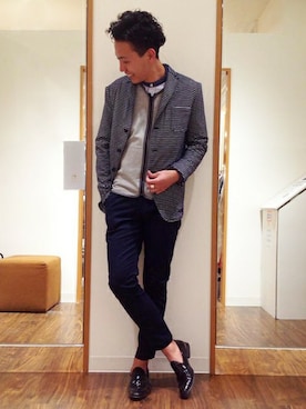 DaWaWaさん（メンズ・175cm）の冬コーディネート