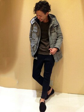 ミリタリージャケットを使った 冬服 のメンズ人気ファッションコーディネート ユーザー ショップスタッフ Wear