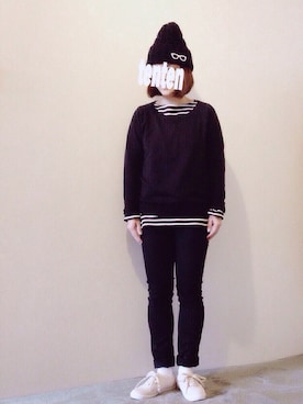 「ANOTHER BRANCH（アナザーブランチ）のアイテム（シューズ）」を使った、tentenさん（レディース・154cm）の春コーディネート