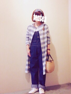 「おめかしコーデ」｜tentenさん（レディース・154cm）の春コーディネート