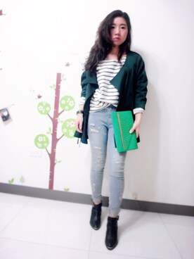 「INNATE（イネート）のアイテム」を使った、viola さん（レディース・158cm）の秋コーディネート