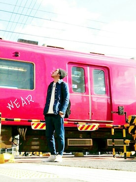 虫コロリけんたさん(メンズ・181cm)の冬コーディネート